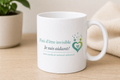 Mug solidaire 330 ml – FINI D'ETRE INVISIBLE, JE SUIS AIDANT !