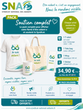 Pack Soutien complet – T-shirt + Tote bag + Mug + Sticker